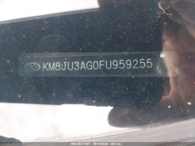 KM8JU3AG0FU959255 Hyundai Tucson Limited