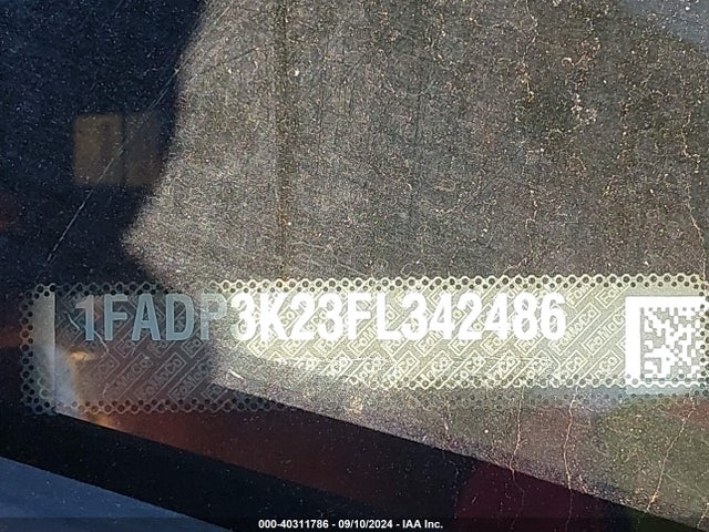 Ford FOCUS SE 2015 1FADP3K23FL342486 Image 9