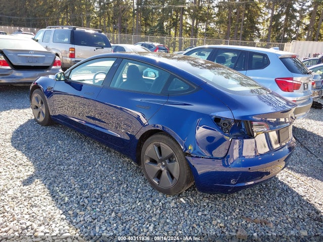 2022 TESLA MODEL 3 5YJ3E1EA6NF317506 Photo 2
