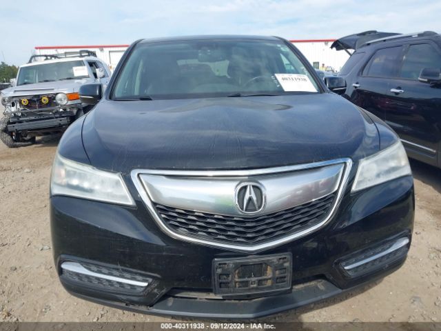 5FRYD3H40EB010468 Acura Mdx Technology Package