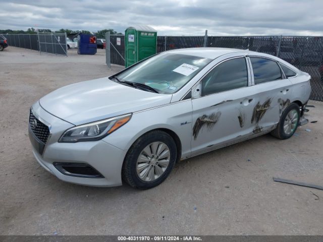 KMHE24L16GA009247 Hyundai Sonata Hybrid Se