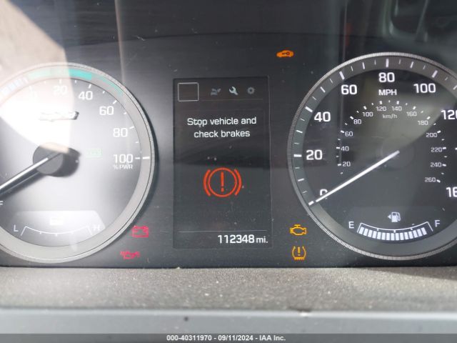 KMHE24L16GA009247 Hyundai Sonata Hybrid Se
