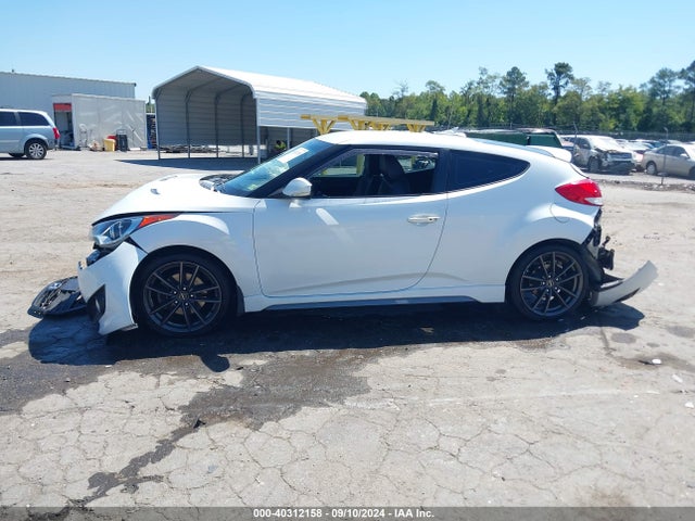Hyundai Veloster Turbo W/black 2014 KMHTC6AE9EU183721 Image 15