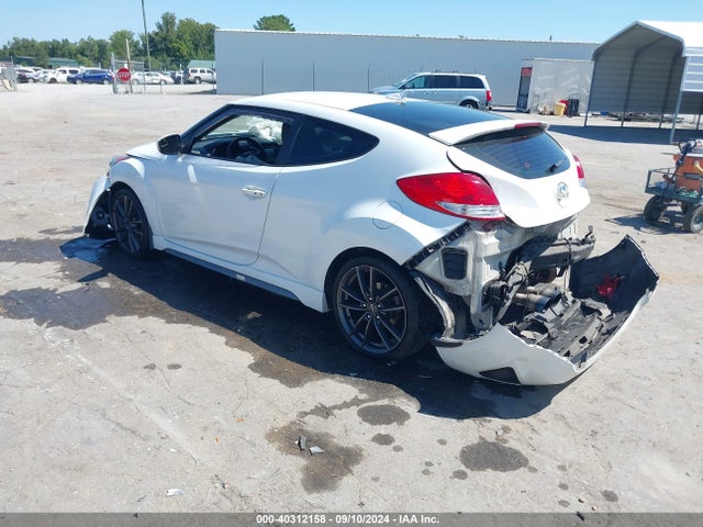 Hyundai Veloster Turbo W/black 2014 KMHTC6AE9EU183721 Image 3