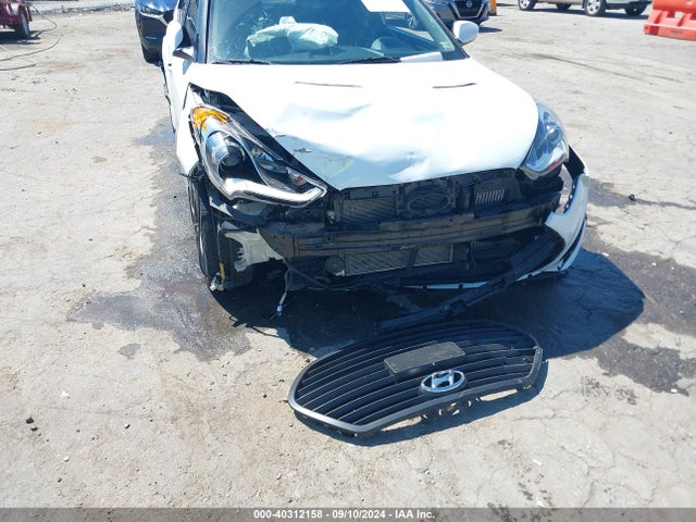 Hyundai Veloster Turbo W/black 2014 KMHTC6AE9EU183721 Image 6