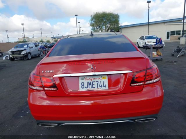 WDDKJ6FB9GF313286 Mercedes-Benz E 400