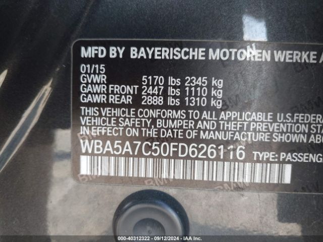 WBA5A7C50FD626116 BMW 528i Xdrive