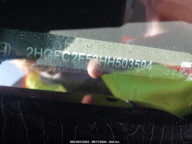 2HGFC2F53HH503594 Honda Civic Lx