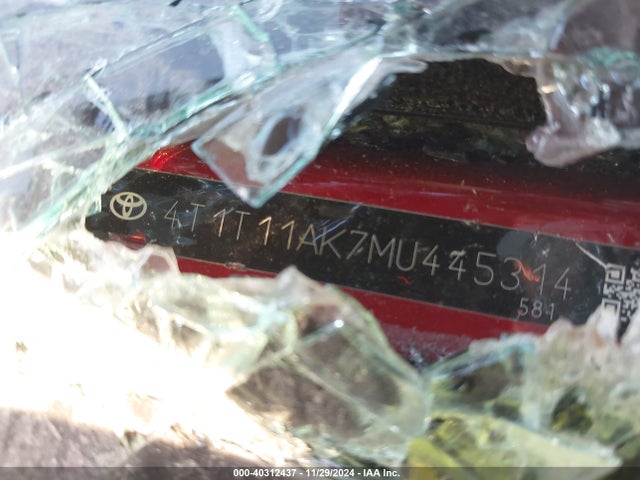 Toyota CAMRY SE 2021 4T1T11AK7MU445314 Image 9