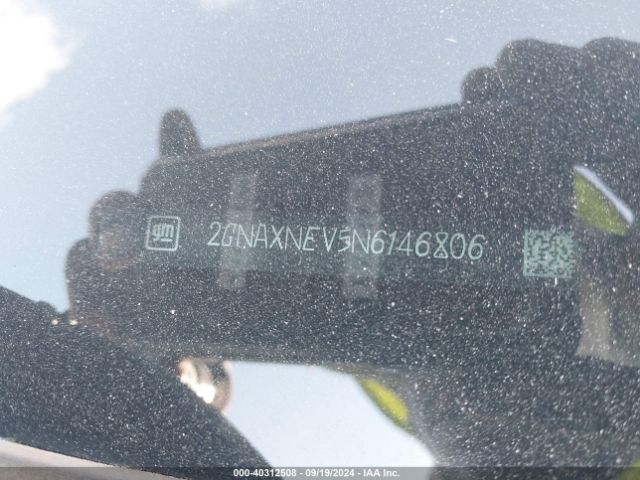 2GNAXNEV5N6146806 Chevrolet Equinox Fwd Premier