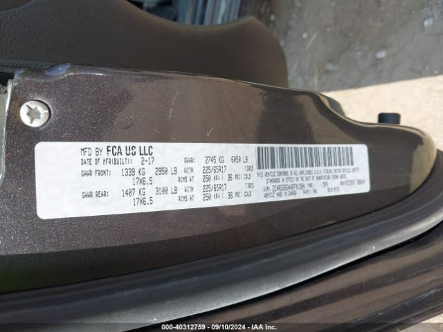 2C4RDGBG4HR701284 Dodge Grand Caravan Se Plus