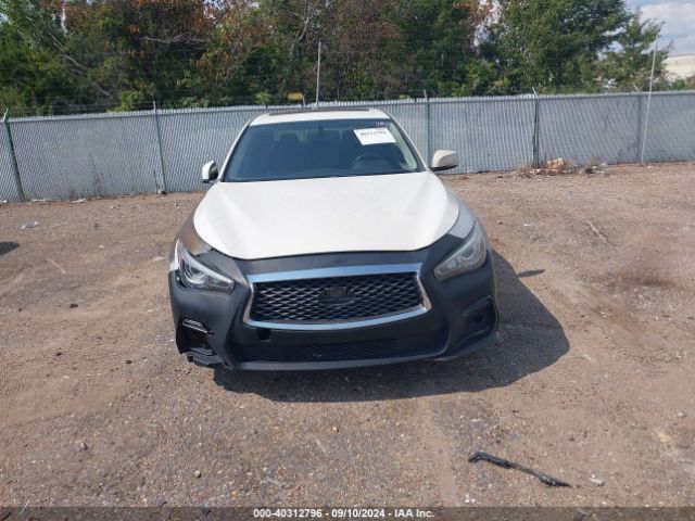 JN1FV7AP7GM421266 Infiniti Q50 3.0t Red Sport 400