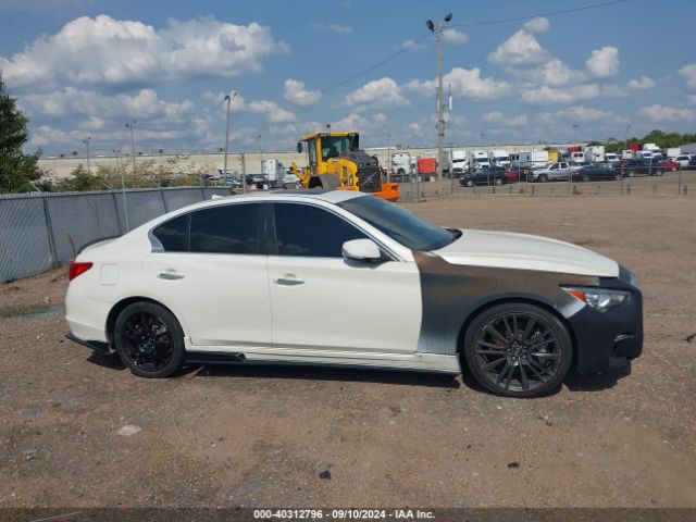 JN1FV7AP7GM421266 Infiniti Q50 3.0t Red Sport 400