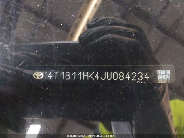 4T1B11HK4JU084234 Toyota CAMRY LE
