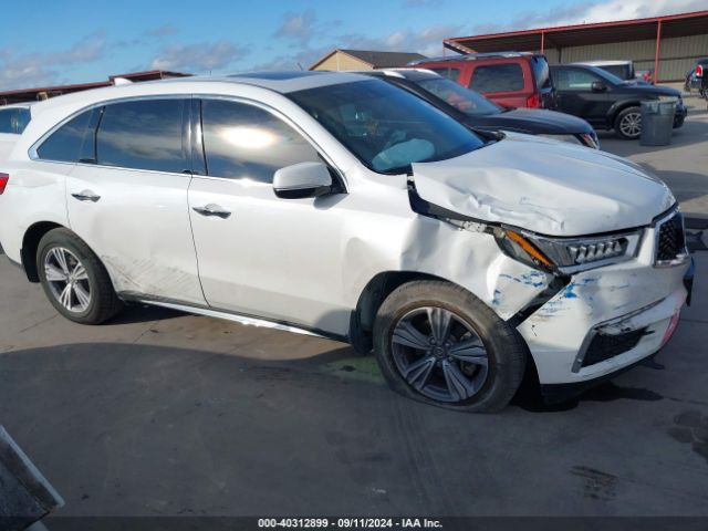 5J8YD3H36LL016568 Acura Mdx Standard