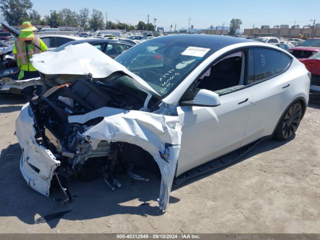 7SAYGDEF7PF876730 Tesla Model Y Awd/performance Dual Motor All-wheel Drive