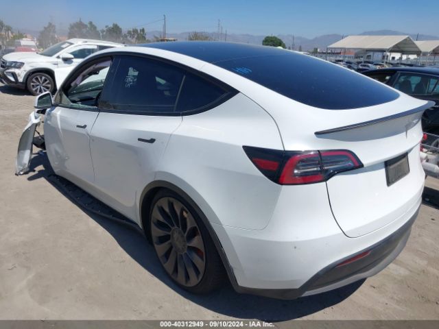 7SAYGDEF7PF876730 Tesla Model Y Awd/performance Dual Motor All-wheel Drive