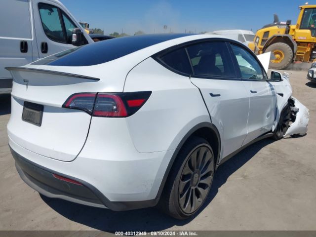 7SAYGDEF7PF876730 Tesla Model Y Awd/performance Dual Motor All-wheel Drive