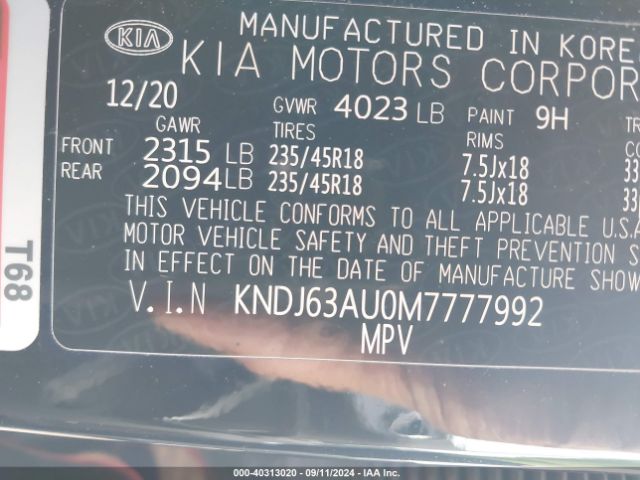 KNDJ63AU0M7777992 KIA Soul Gt-line