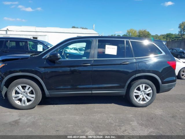 5FNYF6H14JB001706 Honda PILOT LX