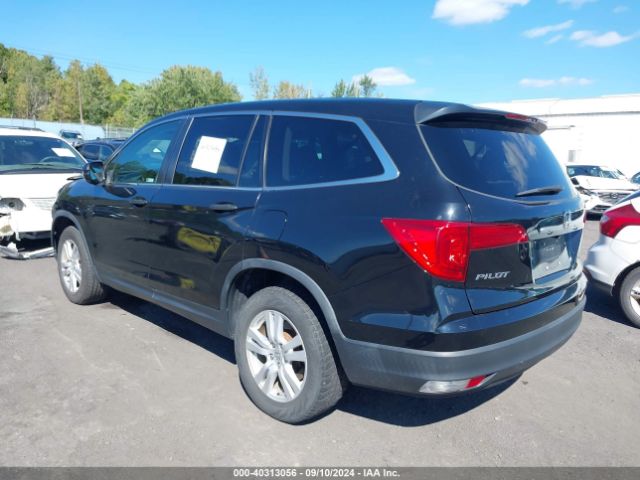 5FNYF6H14JB001706 Honda PILOT LX