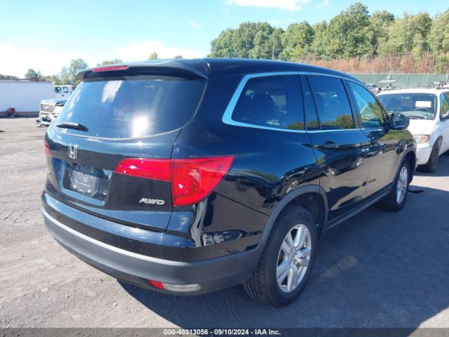 5FNYF6H14JB001706 Honda PILOT LX