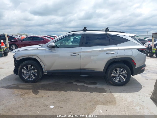 KM8JBCA10PU090126 Hyundai Tucson Hybrid Blue