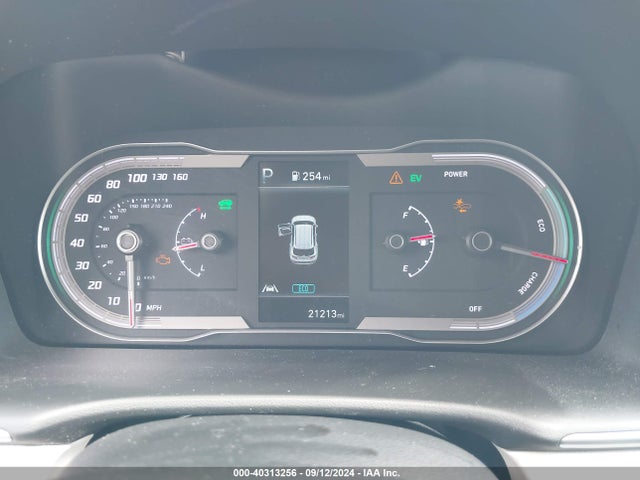 KM8JBCA10PU090126 Hyundai Tucson Hybrid Blue