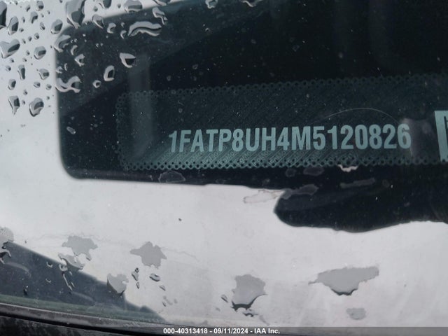 1FATP8UH4M5120826 Ford Mustang Ecoboost Premium