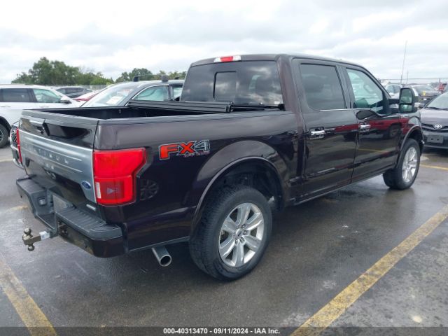 1FTEW1EG5JFA78983 Ford F-150 Platinum