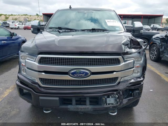 1FTEW1EG5JFA78983 Ford F-150 Platinum