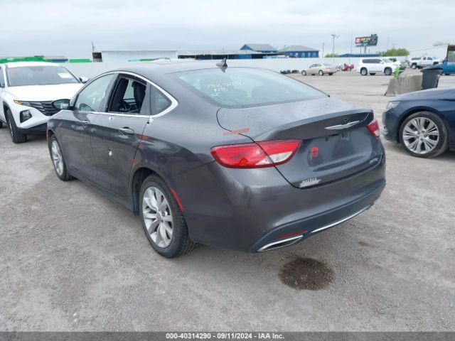 1C3CCCCG2GN124285 Chrysler 200 C