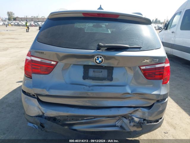 5UXWZ7C54F0M83256 BMW X3 Sdrive28i