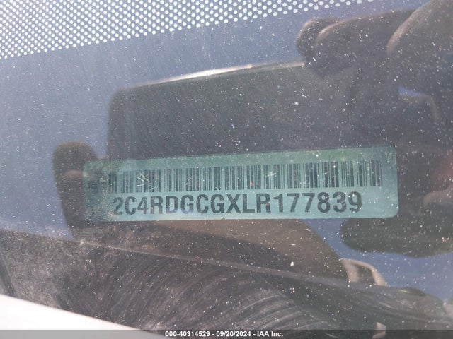 Dodge Grand Caravan Sxt 2020 2C4RDGCGXLR177839 Image 9