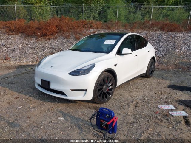 7SAYGDEFXNF383458 Tesla Model Y Performance Dual Motor All-wheel Drive