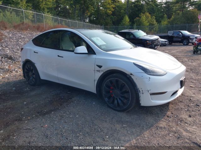 7SAYGDEFXNF383458 Tesla Model Y Performance Dual Motor All-wheel Drive