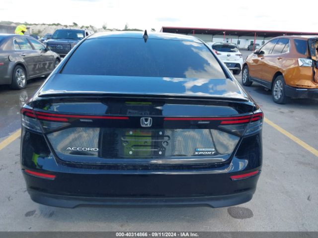 1HGCY2F5XRA008653 Honda Accord Hybrid Sport