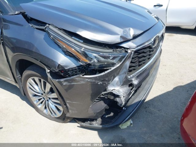 5TDEBRCH1RS606195 Toyota Highlander Hybrid Platinum