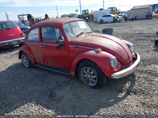 1968 VOLKSWAGEN BEETLE 0118016467       