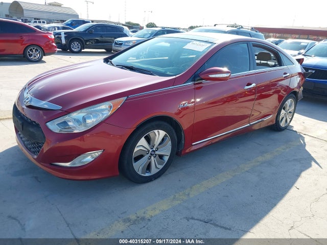 Hyundai Sonata Hybrid Limited 2014 KMHEC4A42EA107621 Image 2