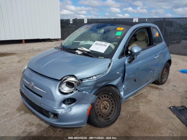 2013 FIAT 500C 3C3CFFDR6DT514228 Photo 1