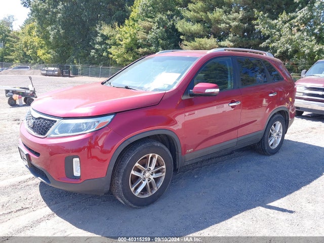 KIA SORENTO LX 2014 5XYKTCA62EG532212 Image 2