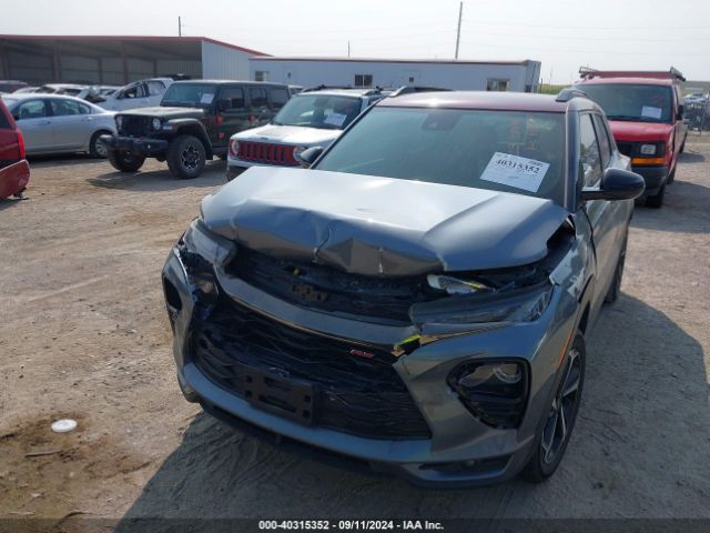 KL79MUSL0NB096134 Chevrolet Trailblazer Awd Rs