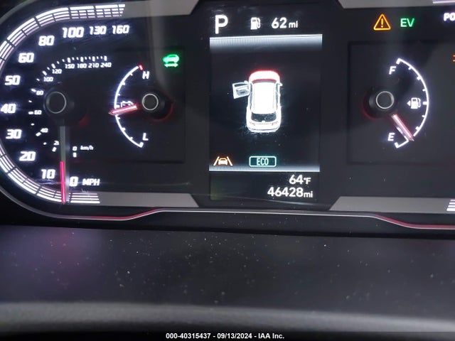 KM8JBCA10NU075896 Hyundai Tucson Hybrid Blue