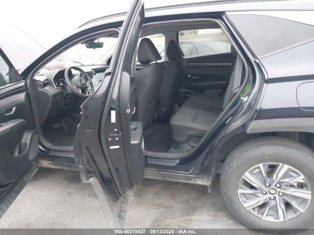 KM8JBCA10NU075896 Hyundai Tucson Hybrid Blue