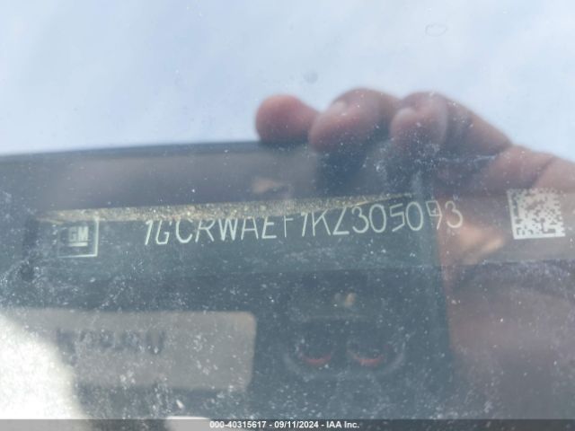 1GCRWAEF1KZ305093 Chevrolet Silverado 1500 Work Truck