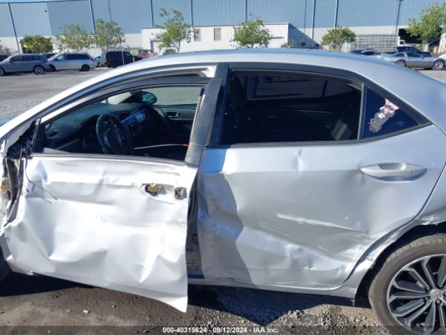 5YFBURHE2FP365442 Toyota Corolla S Premium
