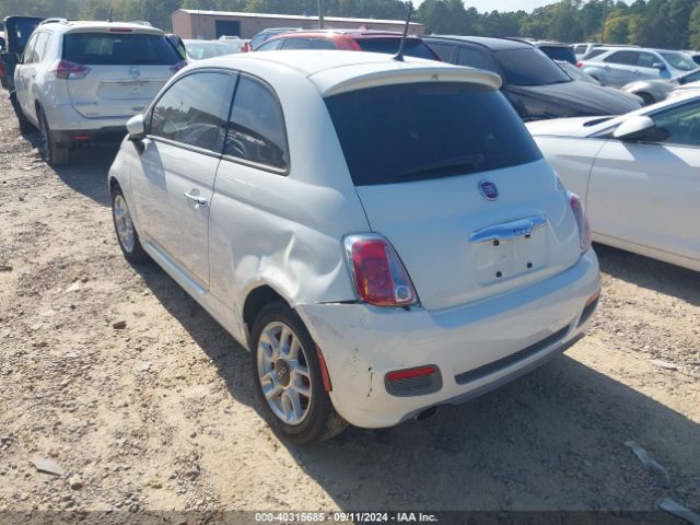 2013 FIAT 500 3C3CFFBR5DT742420 Photo 2