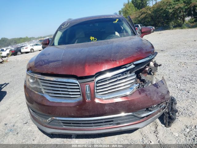2LMTJ8KR5GBL74651 Lincoln Mkx Select
