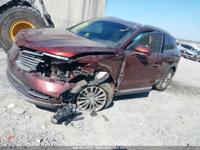 2LMTJ8KR5GBL74651 Lincoln Mkx Select